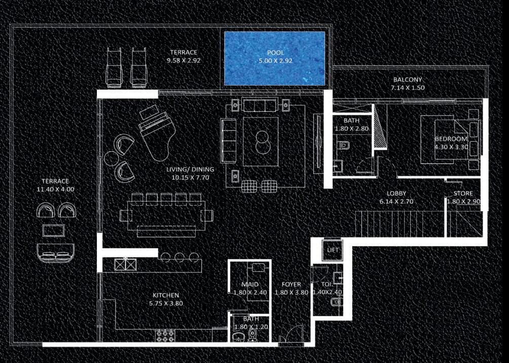 5 Bedroom SkyVilla Type - A