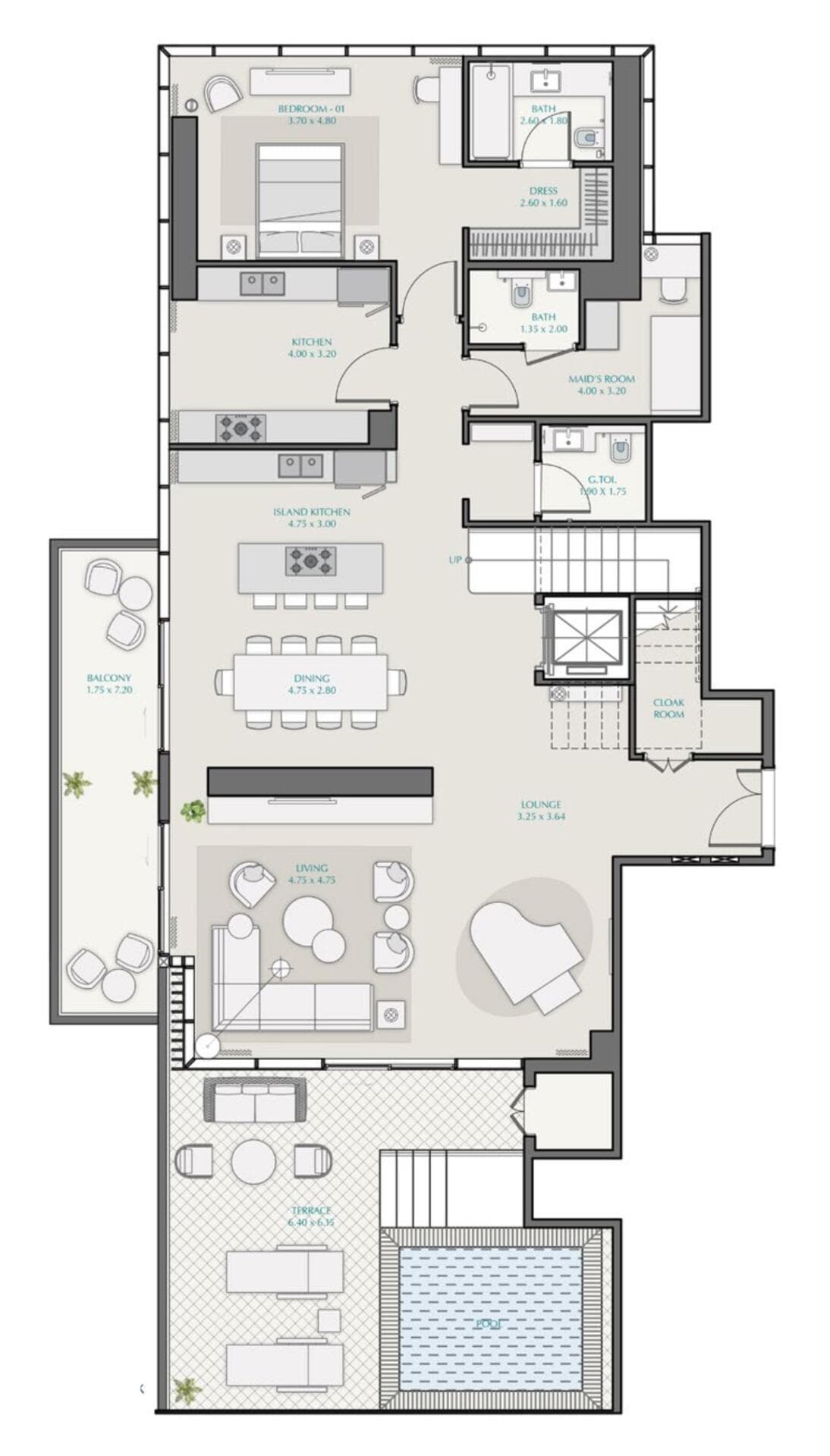 4 Bedroom Duplex Type A