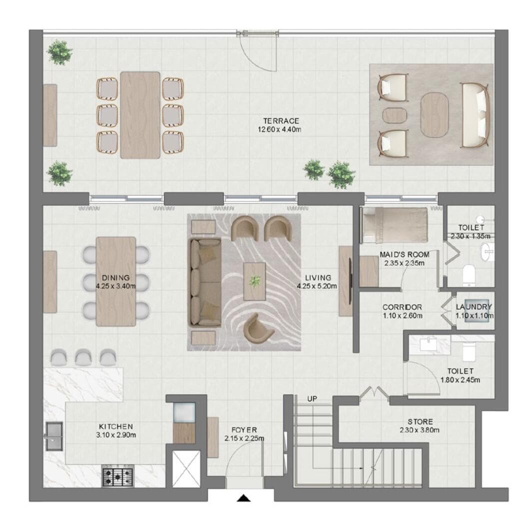 3 Bedroom Townhouse Type 1