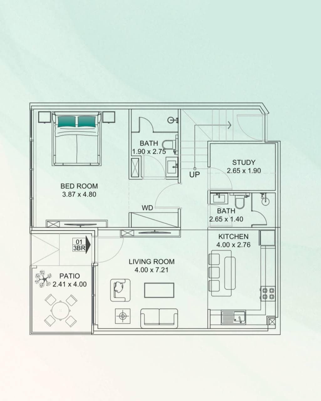 3 Bedroom Townhouse Type A