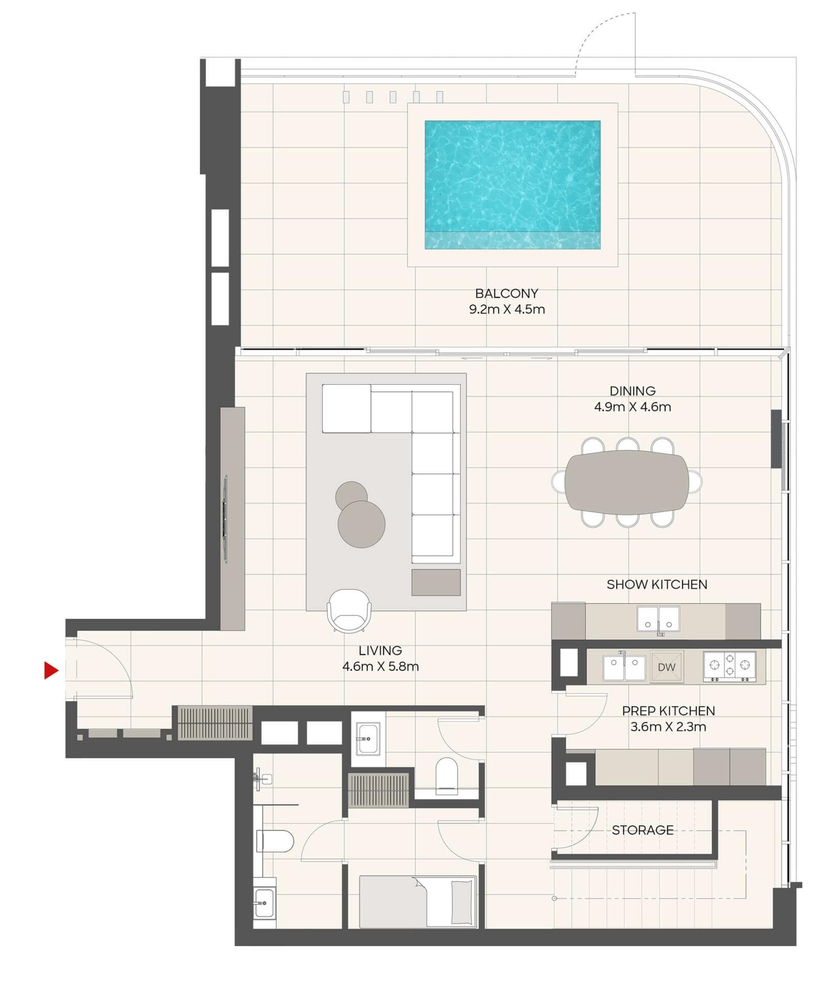 3 Bedroom Signature Duplex Type 4