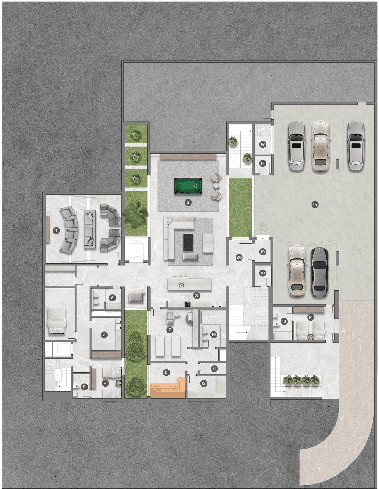 6 Bedroom Mansion