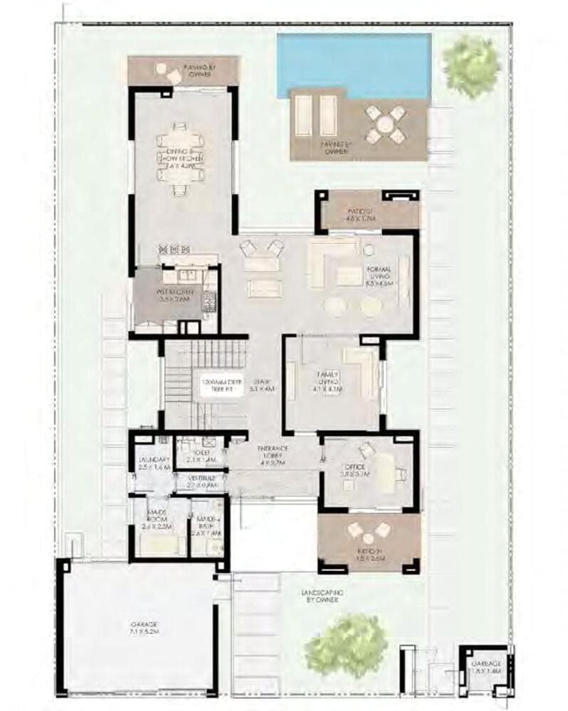 4 Bedroom Villa Premium