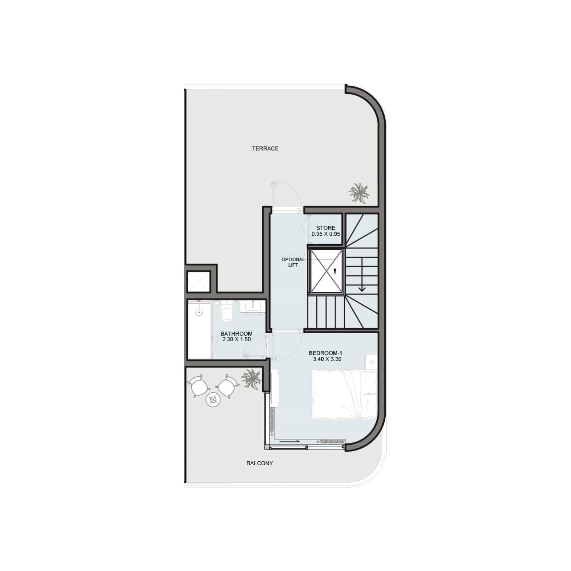 3 Bedroom Luxury Villa Type B Corner