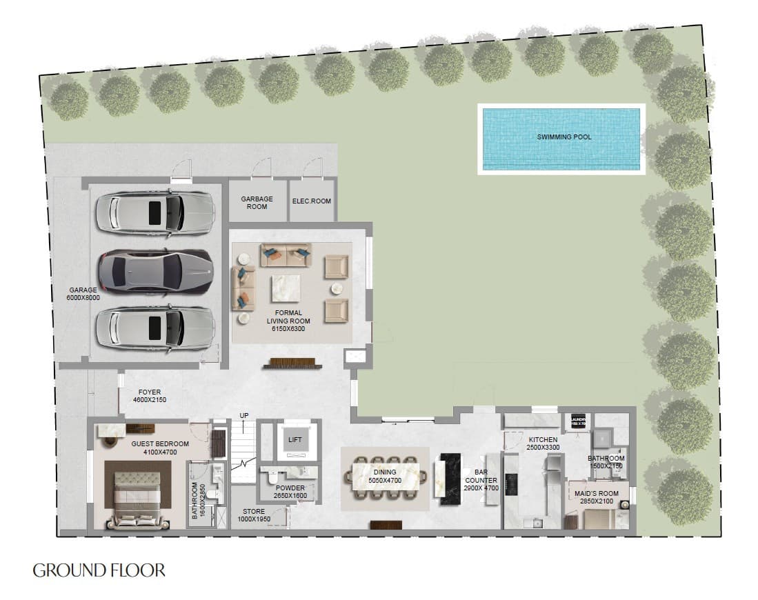 Estate Villa V6 Bedroom - Type A