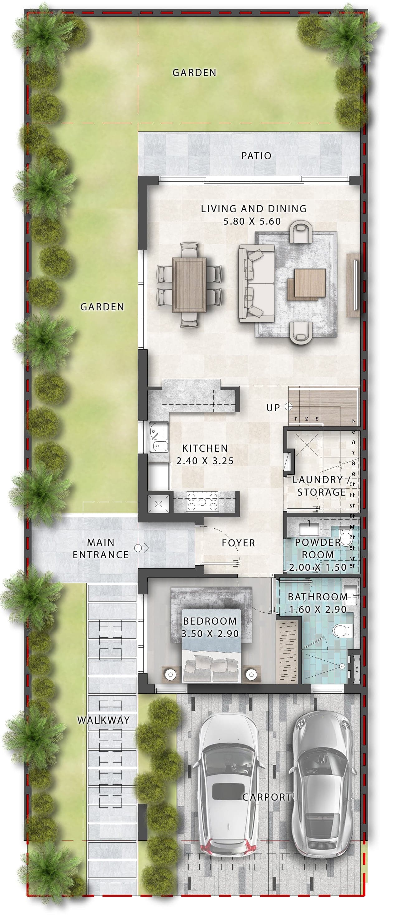 5 Bedroom Townhouse E
