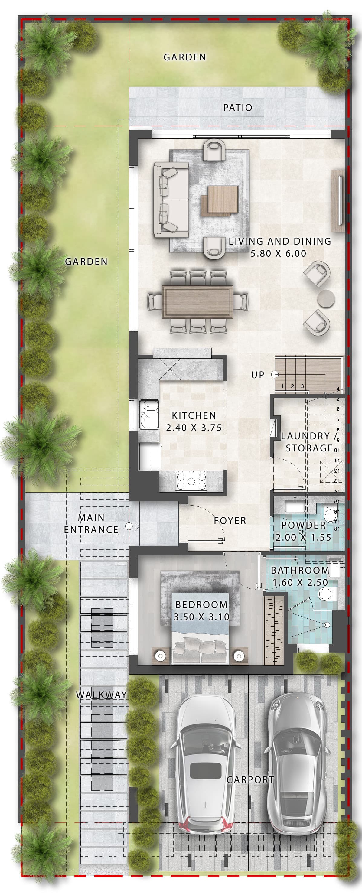 5 Bedroom Villa Twin