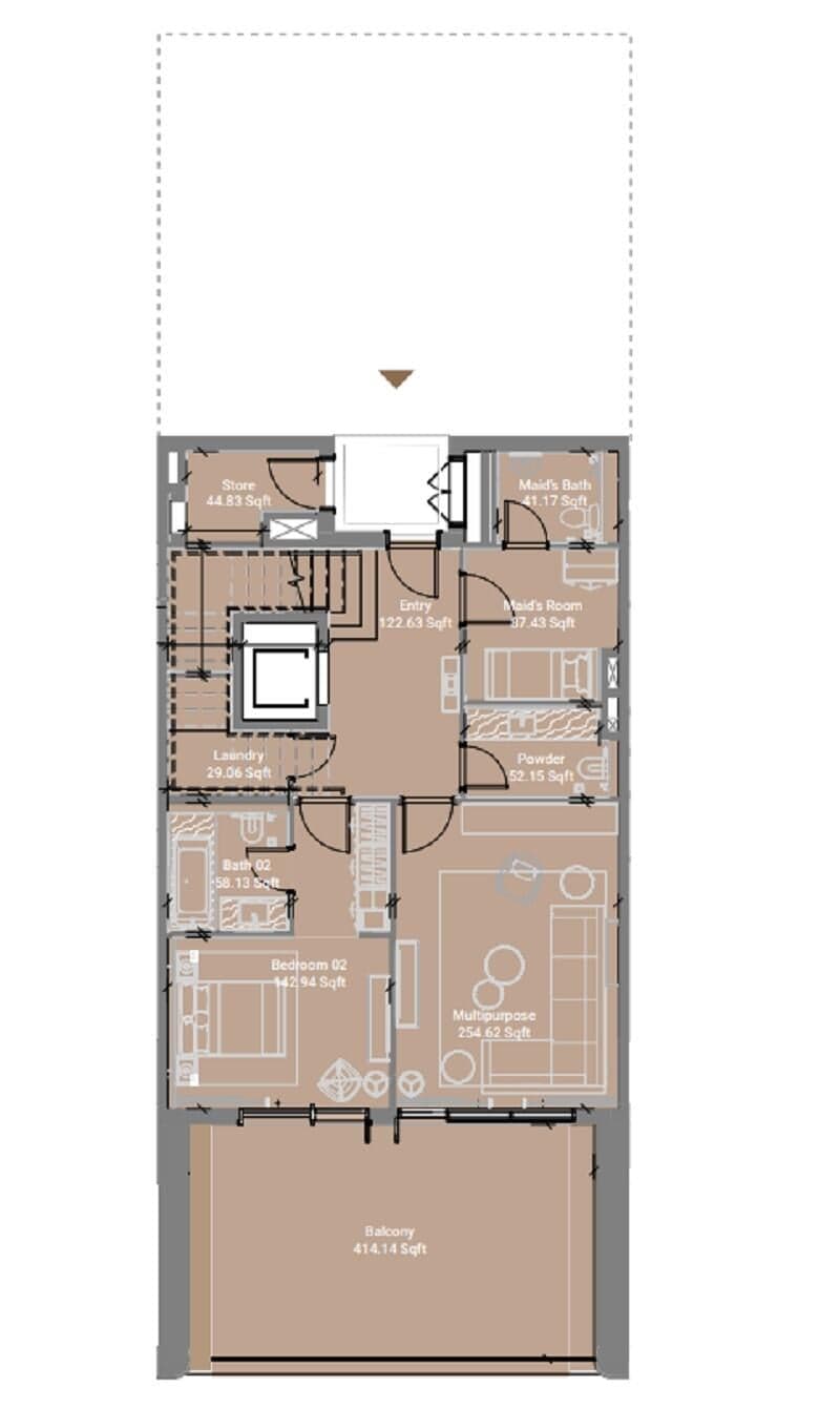 TOWNHOUSE (MELODY) CLUSTER 2C - 03 / 2C - 06