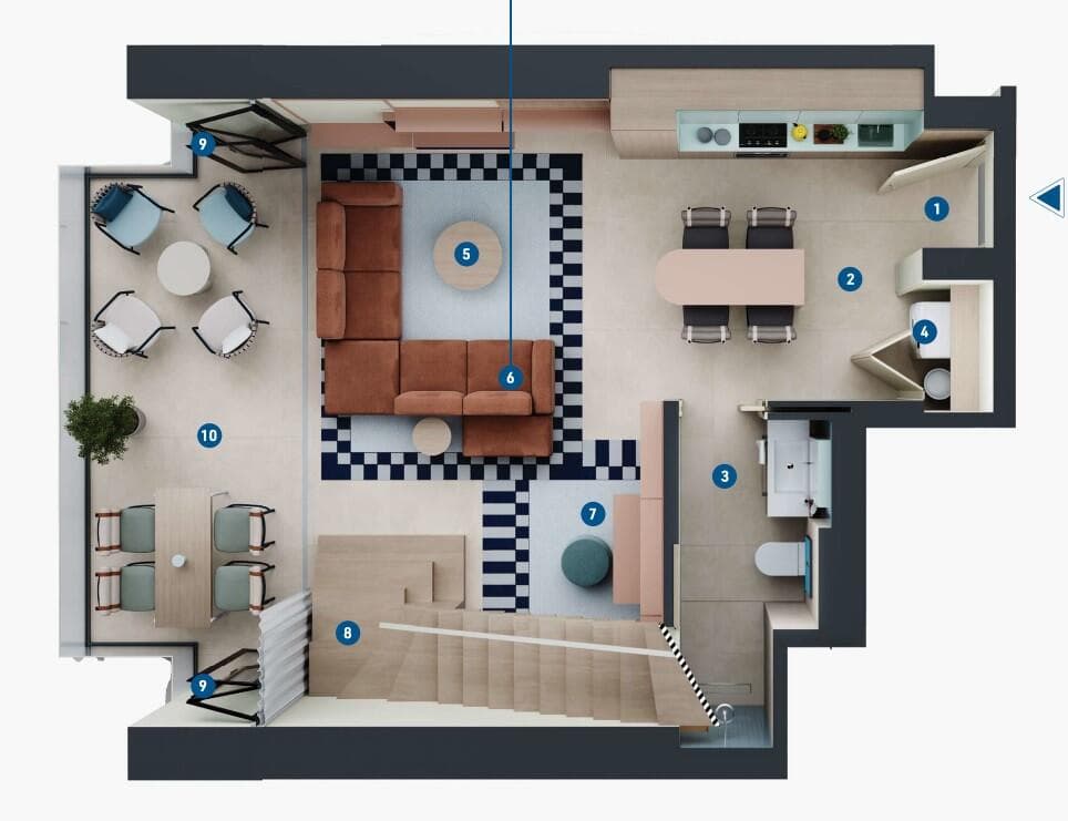 Sky Loft 1 Bedroom type B