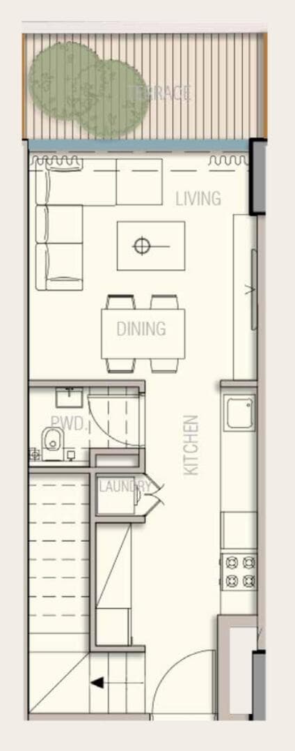 1BHK Duplex