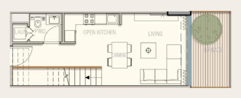 1BHK Duplex
