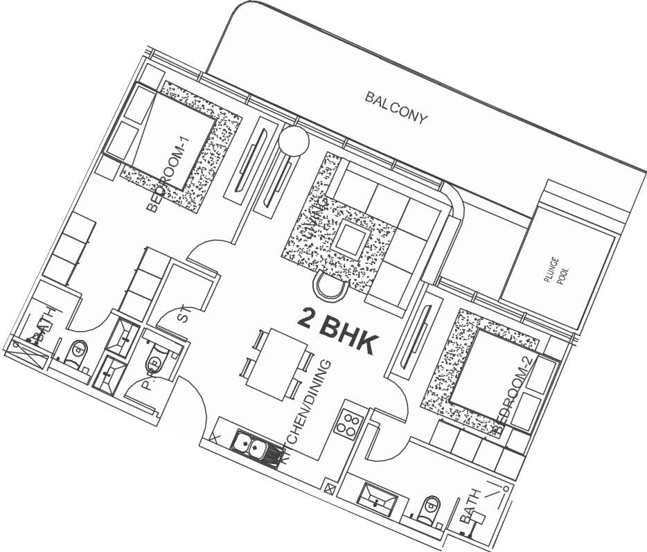 2 Bedroom