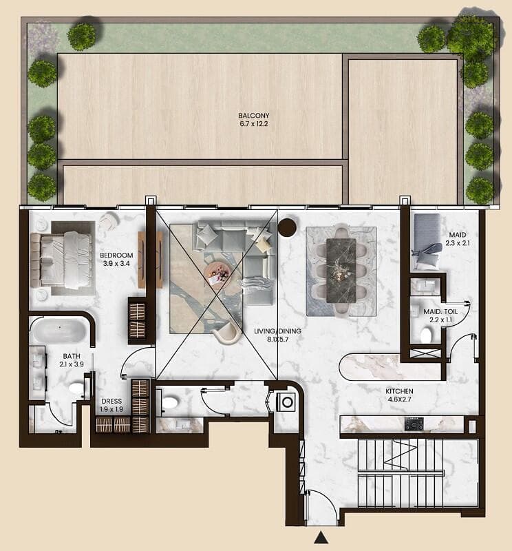 3 Bedroom Townhouse Type A03