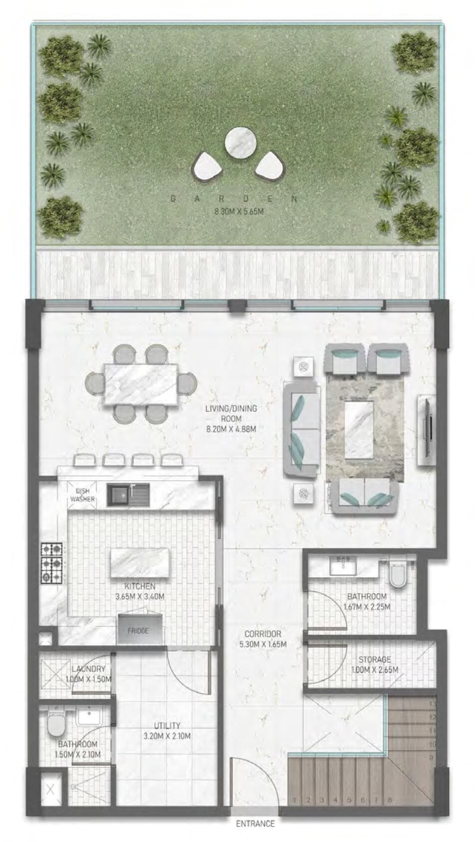 2 Bedroom Townhouse Type 4