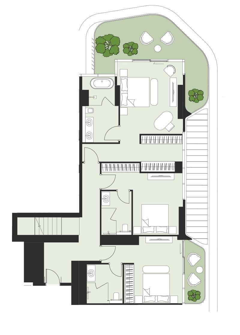 4 Bedroom Penthouse A