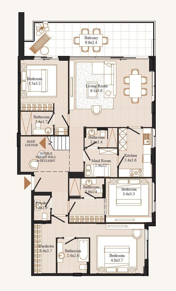 3 Bedroom