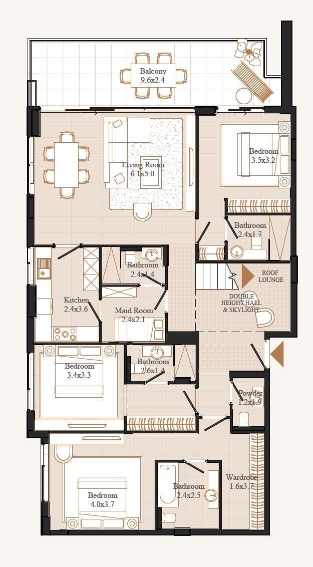 3 Bedroom