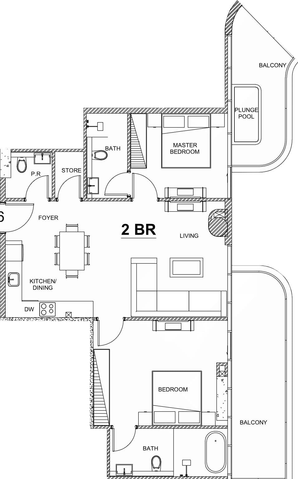 2 Bedroom